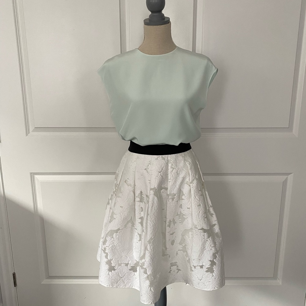 COPY - Textured Full skirt with lining